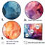 «Colorful Heavenly Horizons I», ensemble d'art mural sur toile Sky-107744982-107744983