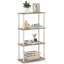 Johnston 43.3" H x 23.6" W Plastic Etagere Bookcase-2118110074