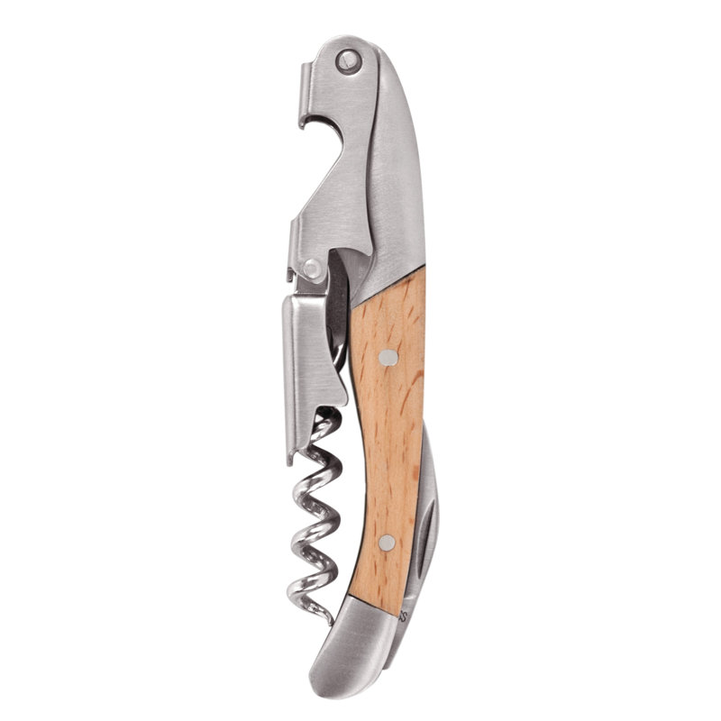 Timber Double-Hinged Corkscrew with Birch Wood Handle