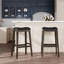 Saddle Stool, Weathered  Finish,  Leather Seat-965596753-965596754-965596756