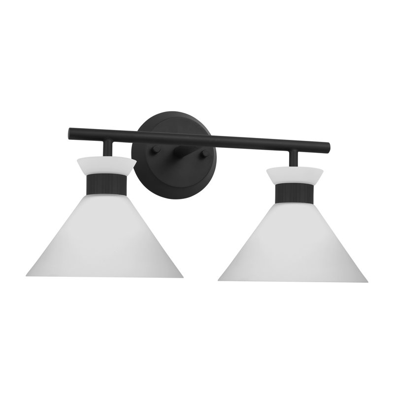 Éclairage pour meuble-lavabo Belcarra, 2, Nuit noire