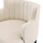Tabouret de bar 36 po avec siège rembourré en similicuir 36 po beige-130629515