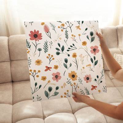 Floral Wildflower Love Scandinavian Unframed Art Print