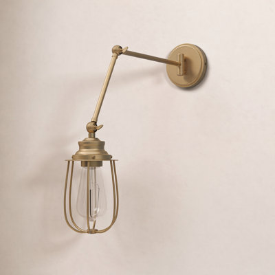 Griffin 1 - Light Dimmable Armed Sconce
