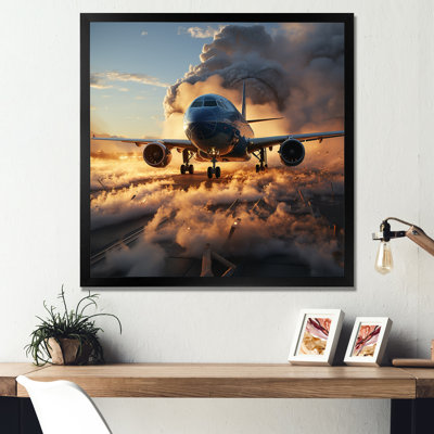 Airplane Ready For Takeoff  III - Train Wall Art