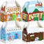 Boîte de friandises Christmas House - 24 motifs assortis