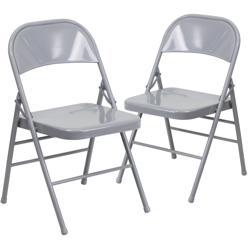 Chaise pliante Oliverson, gris
