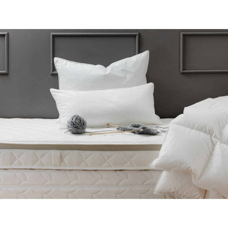 Duck Feather & Down Medium Firmness Pillow, Standard