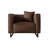 PU Leather Upholstered Accent Chair-2007792319