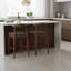 Ensemble de 2 tabourets de bar en bois massif avec repose-pieds-2138145670