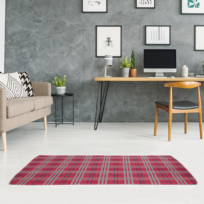 Tapis rouge à carreaux, Rectangle 3 pi x 5 pi