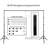 Adjustable Background Support Stand Photo Photography Video Backdrop Lighting Kit