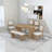 6-Piece Dining Set with Rectangular Table Upholstered Chairs and  Bench-1050225385