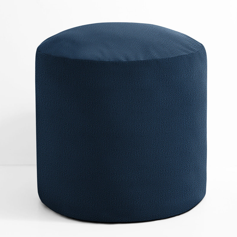 Repose-pieds d'extérieur rembourré avec coussin Sunbrella®, Bleu