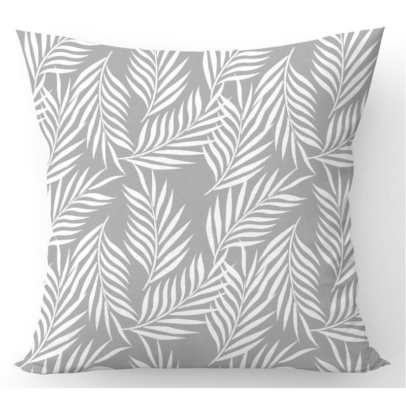 Pietro PALM TREE LEAVES Floral Square Throw Cushion