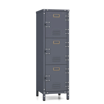 Metal 3 - Tier 30cm School Locker