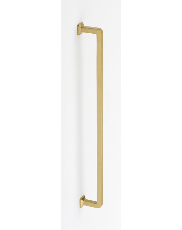 Millennium 12" Center to Center Appliance Pull, 18", Satin Brass