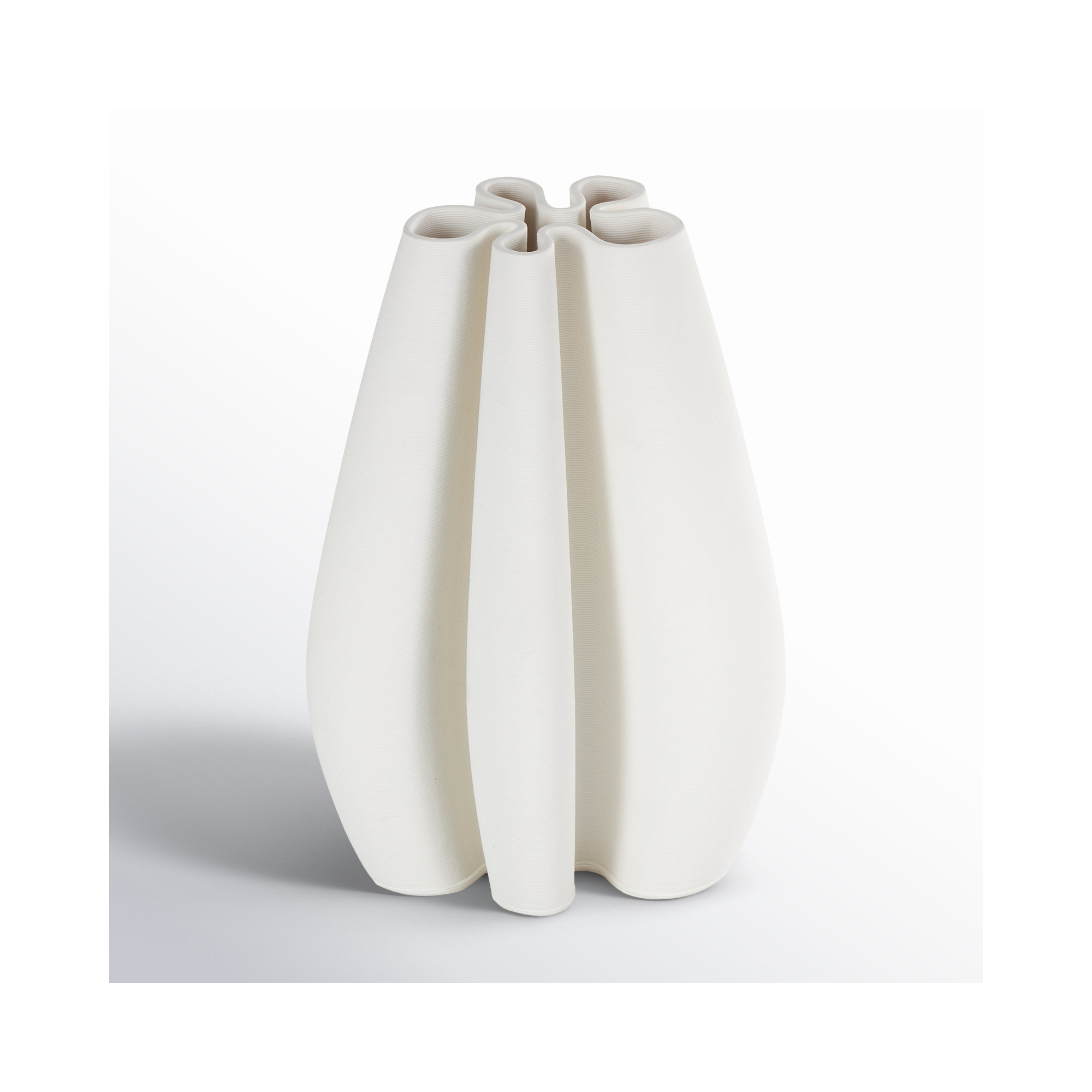 Bonnie Ceramic Table Vase, 9.3" H x 6.2" W x 6.2" D