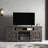 TV Stand For Large Screens Up To 80", Console With Fireplace And Storage, 70"-834550008
