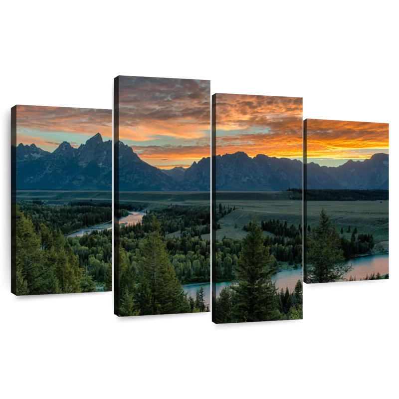 Alvord Snake River, 54" H x 84" W