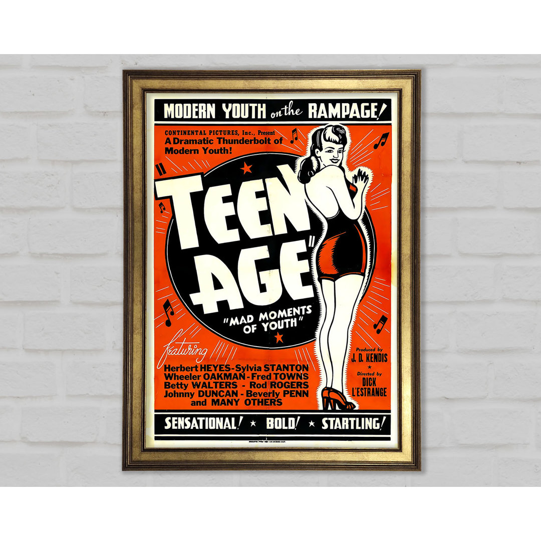 Teen Age 1944 Poster 1 - Druck