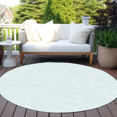 Tapis intérieur / extérieur bleu Eleya 