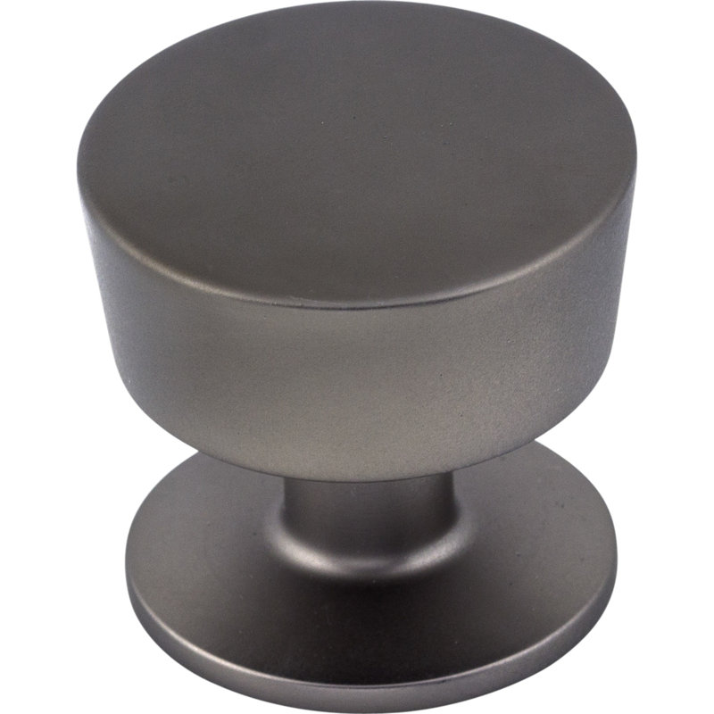 Nouveau Essex 1 3/16" Diameter Mushroom Knob, Ash Gray