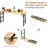66.5'' Solid Wood Rectangular Adjustable Folding Table