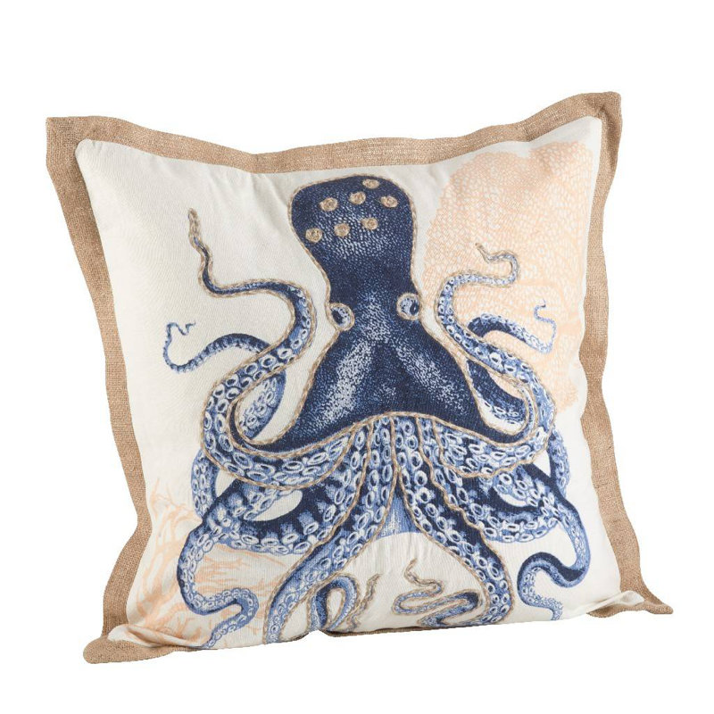  Coussin en coton Sea Creatures