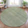 Machine Washable Indoor/Outdoor Xhevrie Sage Rug