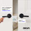 Poignée de porte Terra Design moderne dissimulé pour (lit et salle de bain) - Style minimaliste élégant en noir mat-114645703