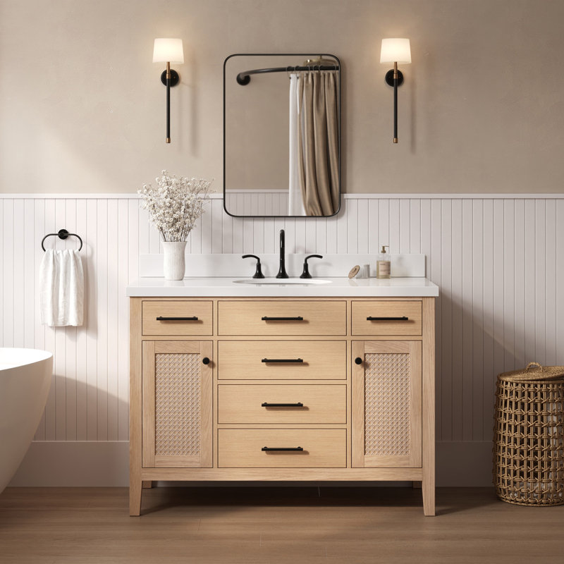ARIEL Camila 48 Bathroom Vanity Base Only