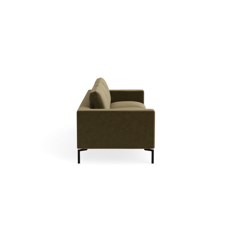 MTO - The New Standard Sofa, 32" H x 104" W x 35" D, Moss Velvet