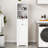 One-Compartment One-Drawer Tilt-Out Laundry Sorter Cabinet -