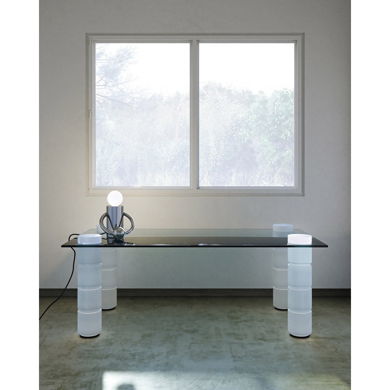 Septum LED Table Lamp, Chrome