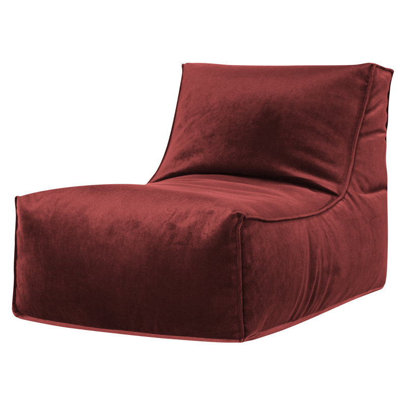 Grand fauteuil à billes Gouchee Home Rock, Velours Masala