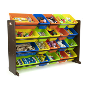 Eveleth Toy Organizer with Bins