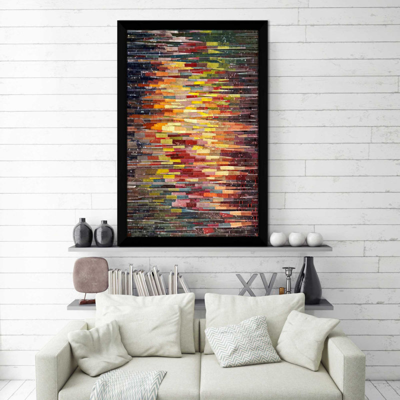 Galates 5: 22 - Le fruit de l'esprit (vertical) par Mark Lawrence, reproduction, Cadre noir
