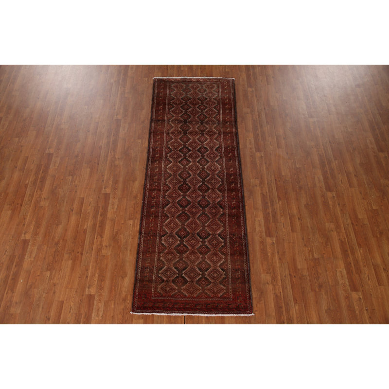 Tapis à motif géométrique 3x9