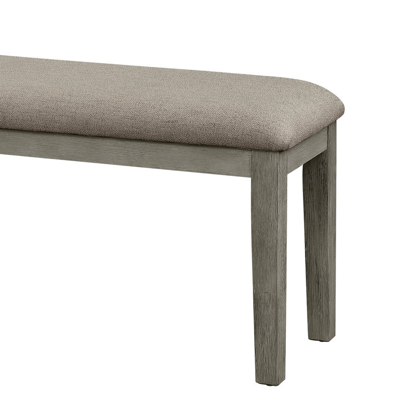 Siège de salle à manger rembourré en tissu 1pc