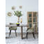 Fauteuil à oreilles en tissu Avril-841329561