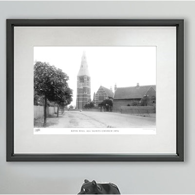 Boyn Hill, All Saints Church 1896 1 Piece Single Picture Frame Wall Art