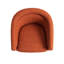 Caitlyn Barrel Swivel Chair - Russet-133329086