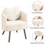  Chaise d'appoint rembourrée Petal-114308438