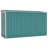 vidaXL Garden Shed (wood-like finish) Galvanized steel, metal Medium-87784595-93374798