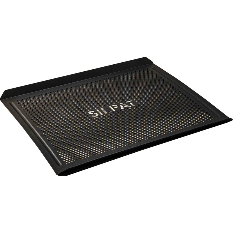 Silpat Black Aluminum Non-Stick Perforated Baking Tray
