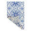 Luthan Cotton Oriental Area Rug in Blue
