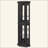 Lighted Corner Curio Cabinet - Glass Display Shelf With Tempered Glass Doors, Adjustable Shelving, And Included Bead Bulb - Ideal Bar Cabinet For Home Decor-526317096
