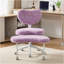 Fauteuil de méditation artificiel à poils de lapin plus, fauteuil à pieds croisés avec roulettes, fauteuil TDAH, fauteuil de bureau Criss-1248456815