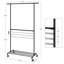 Mccrady 130cm Rolling Clothing Rack